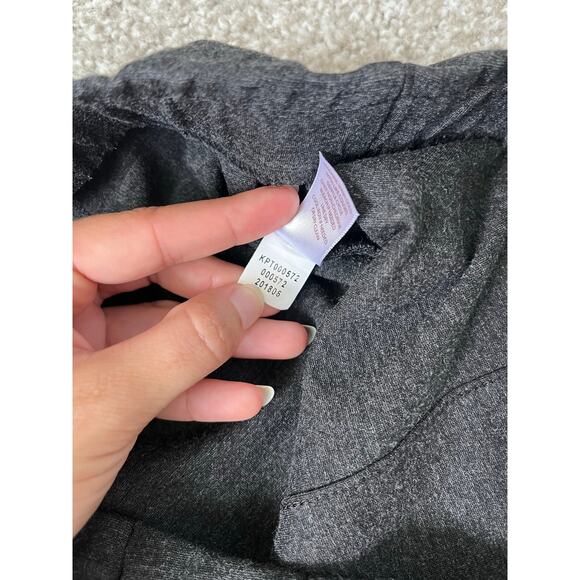 J. Jill Ponte Slim Leg Pull On Pants Gray Stretch Elastic Womens Size XL Petite - Picture 6 of 11